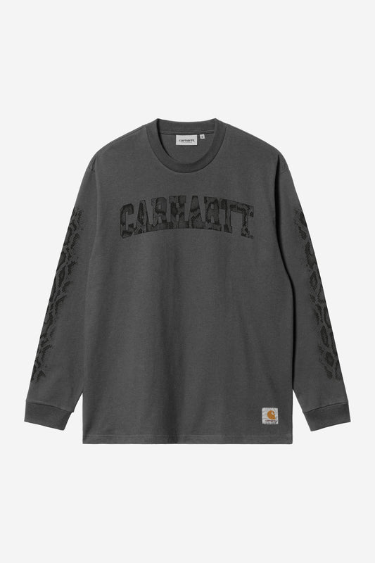 Carhartt WIP Long Sleeve Camo Snake T-Shirt