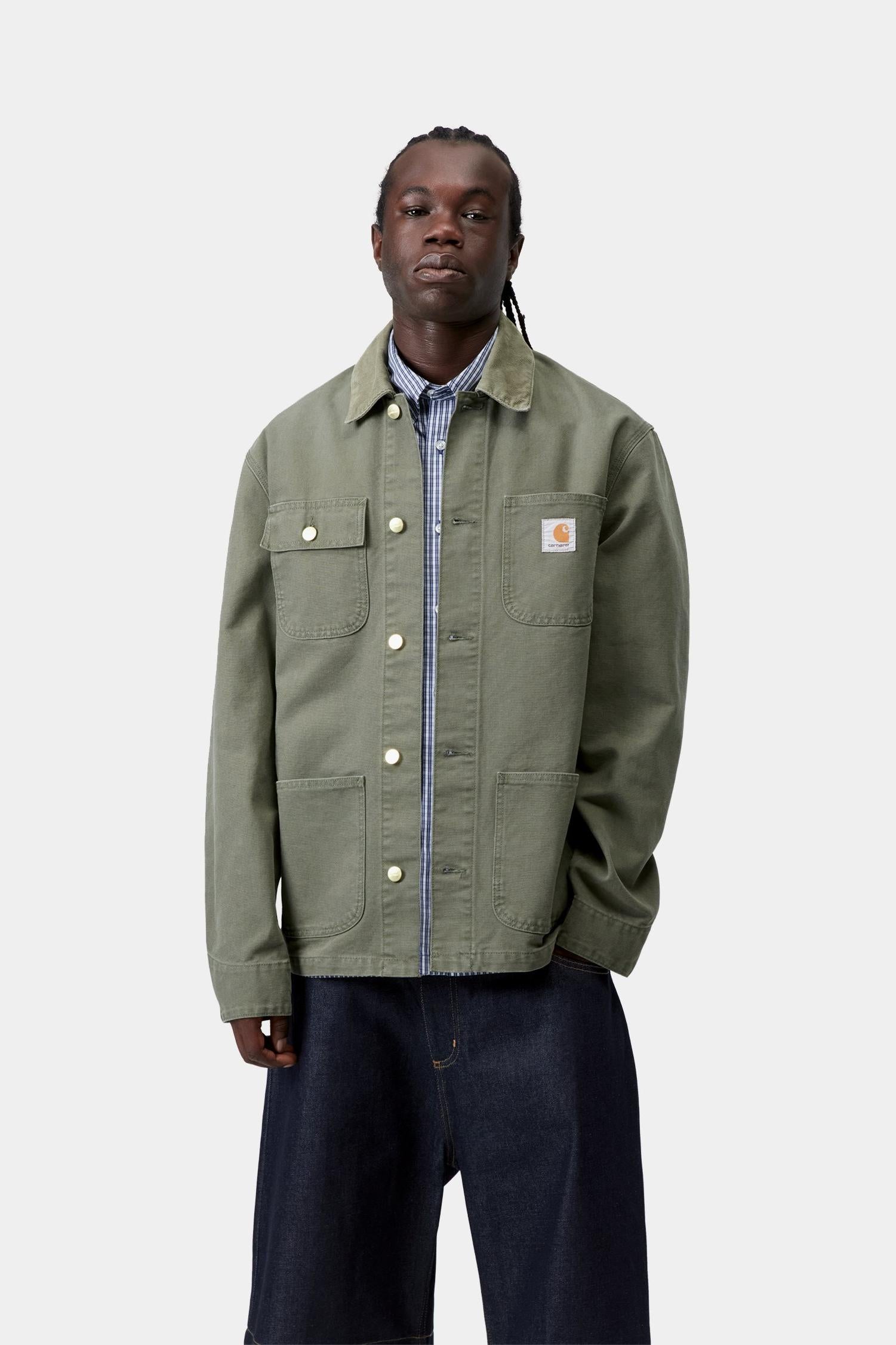 Carhartt WIP Michigan Coat (Spring) - Stone Canvas