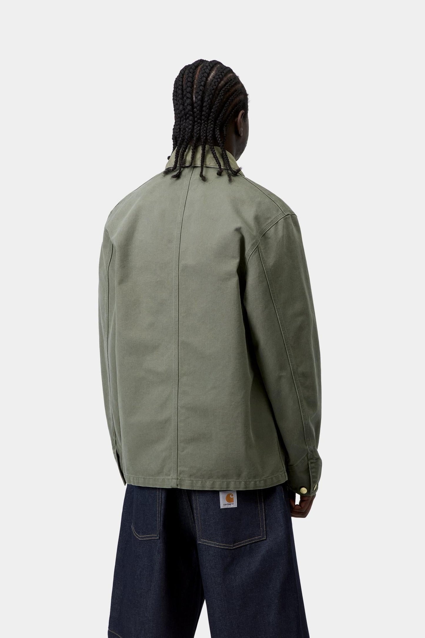 Carhartt WIP Michigan Coat (Spring) - Stone Canvas