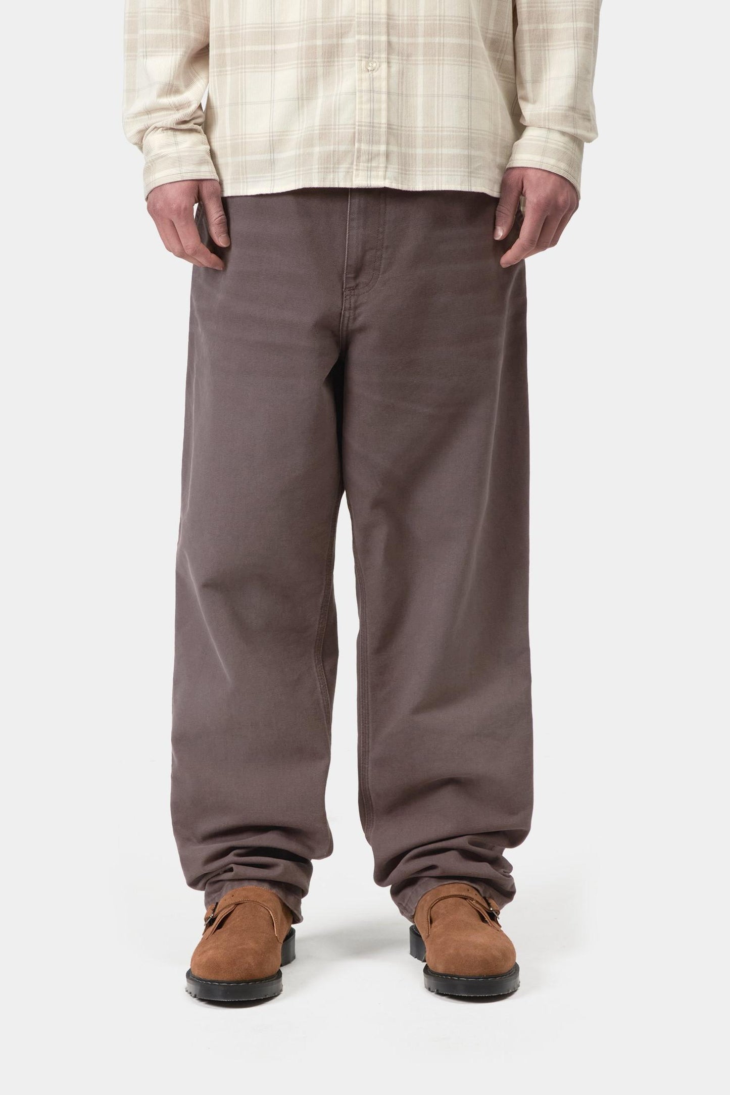 Carhartt WIP Single Knee Pant - Stone Canvas