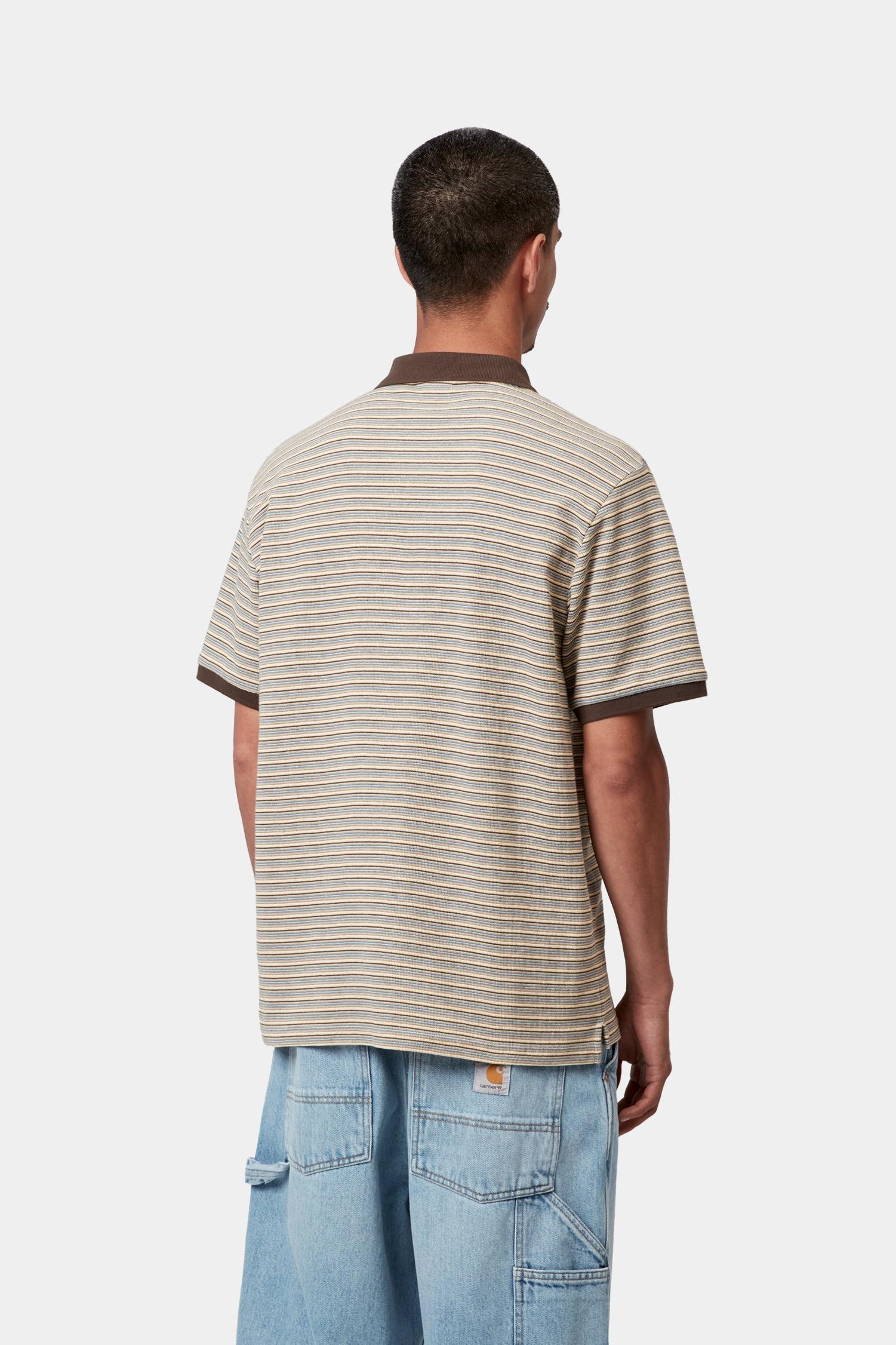 Carhartt WIP Short Sleeve Dion Stripe Polo