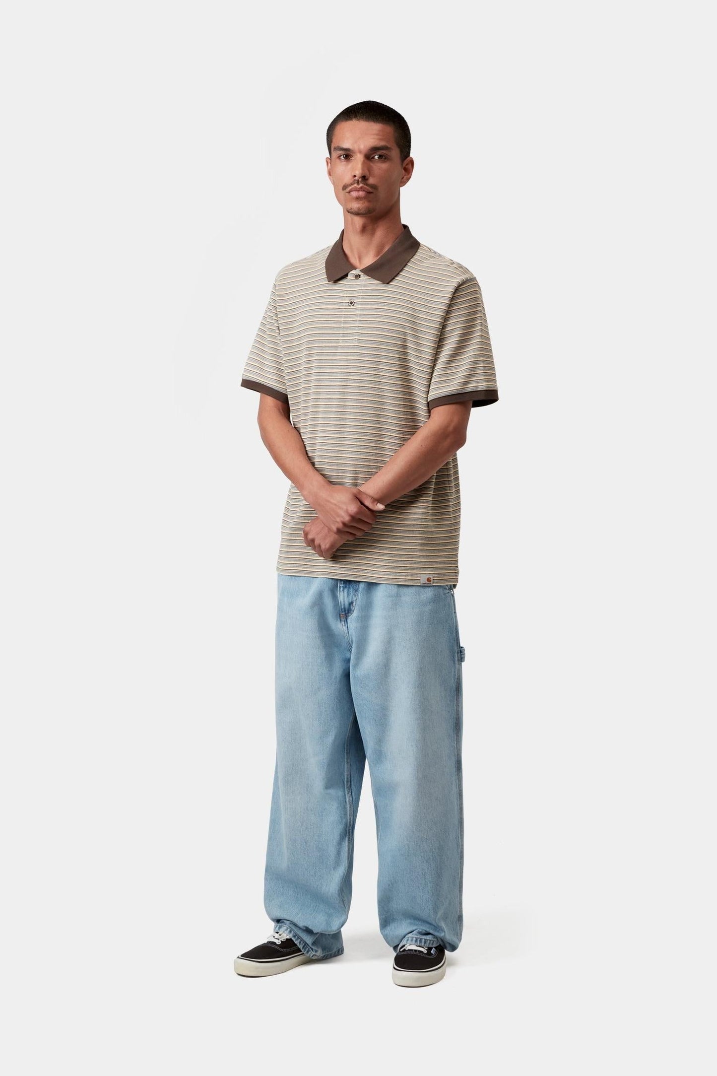 Carhartt WIP Short Sleeve Dion Stripe Polo