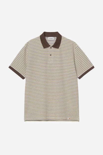 Carhartt WIP Short Sleeve Dion Stripe Polo