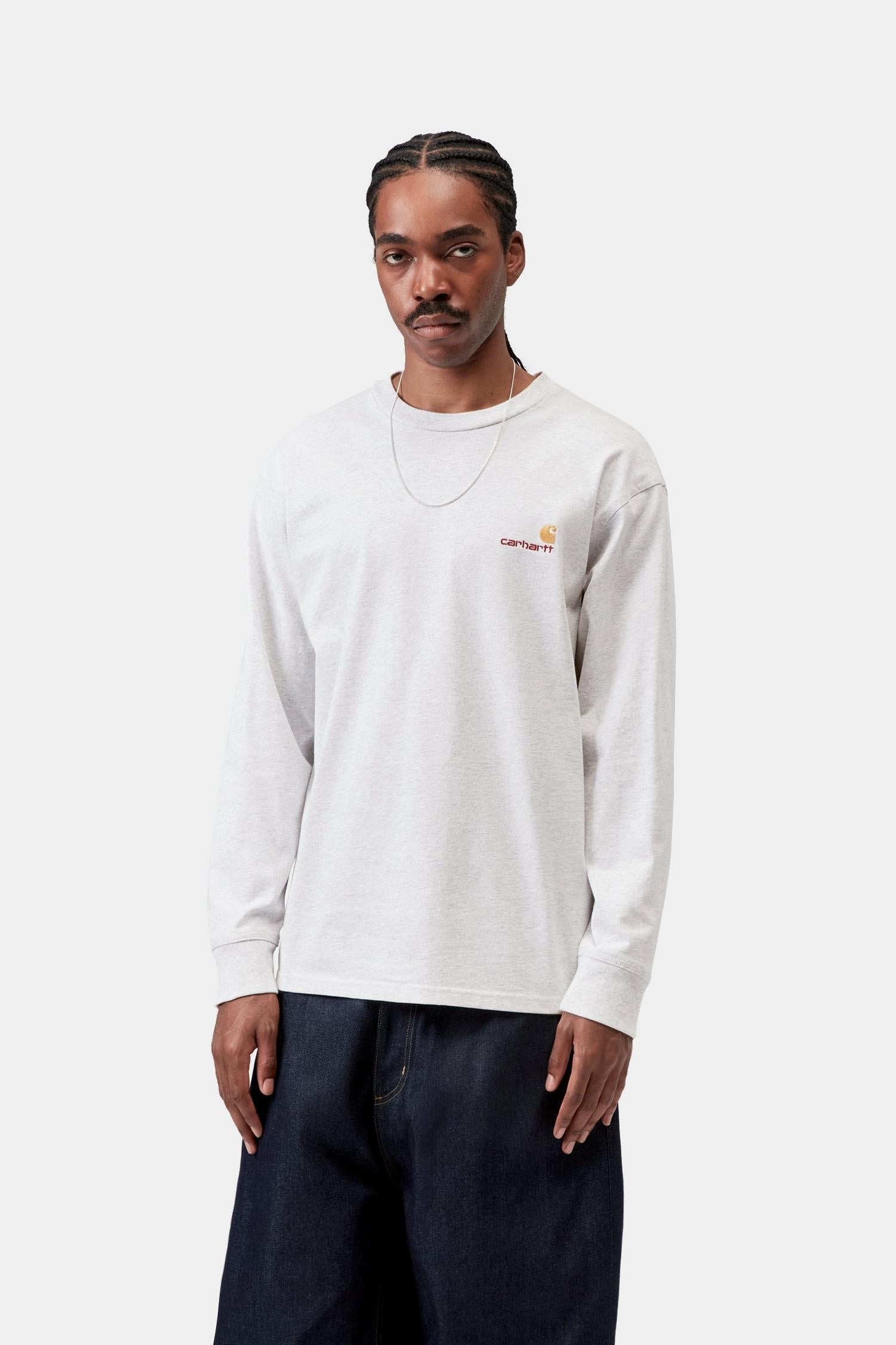 Carhartt WIP American Script Long Sleeve T-Shirt