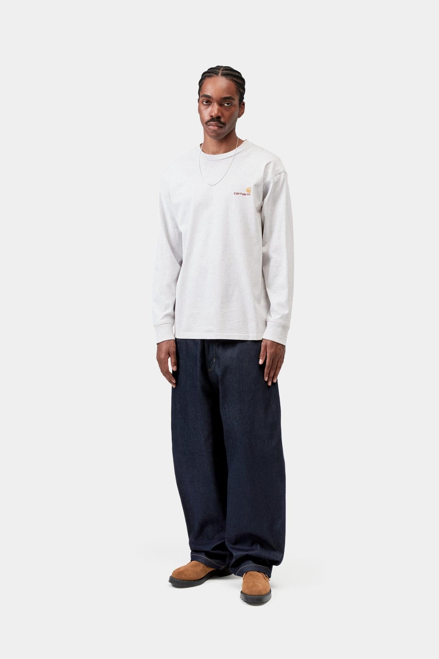 Carhartt WIP American Script Long Sleeve T-Shirt