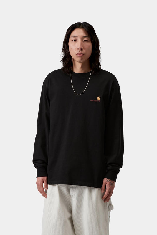 Carhartt WIP American Script Long Sleeve T-Shirt
