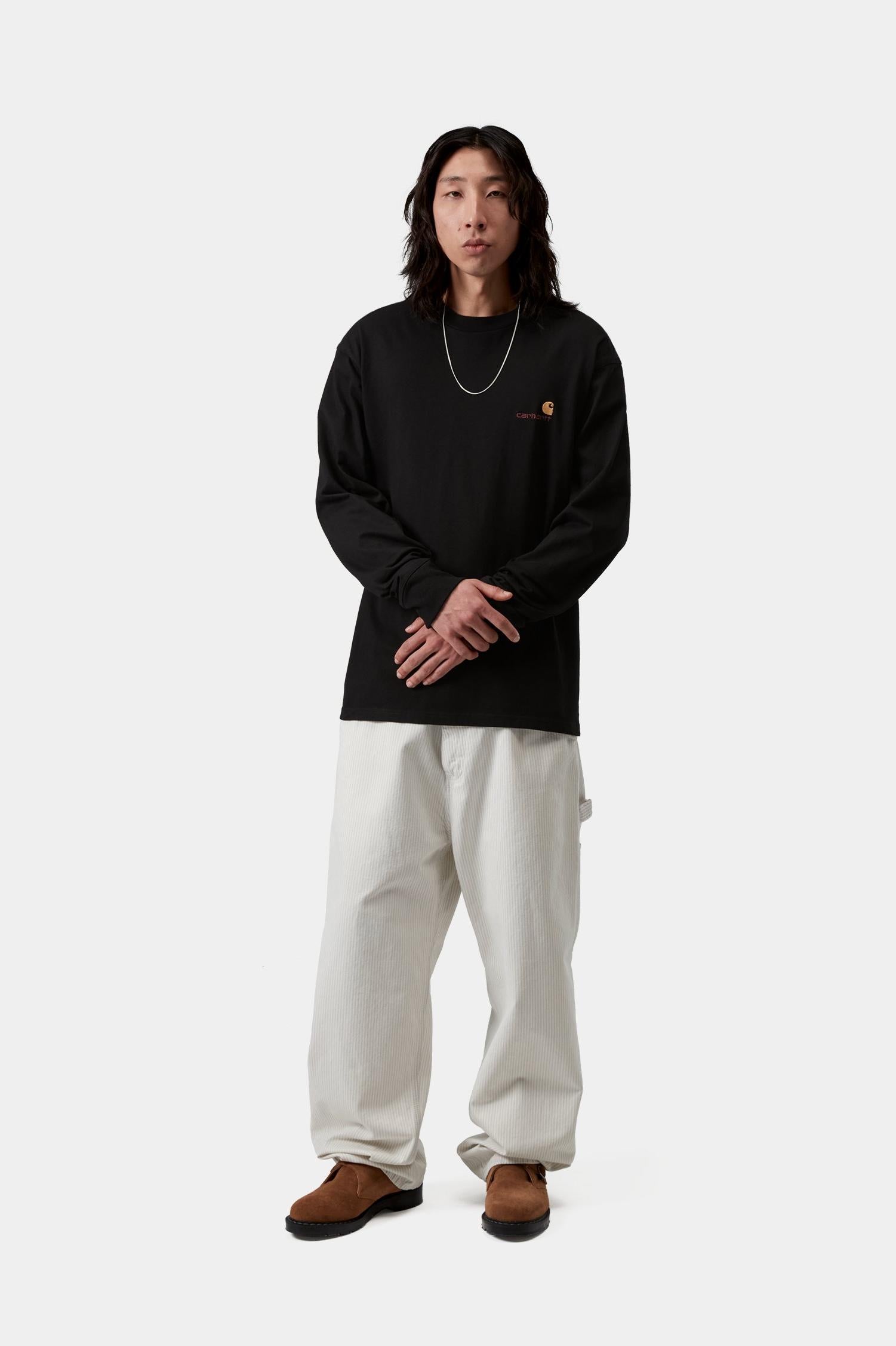 Carhartt WIP American Script Long Sleeve T-Shirt
