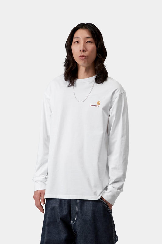 Carhartt WIP American Script Long Sleeve T-Shirt