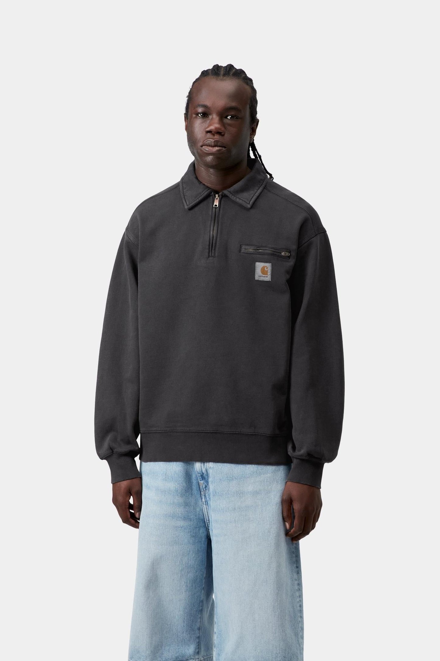 Carhartt WIP Half Zip Detroit Sweatshirt