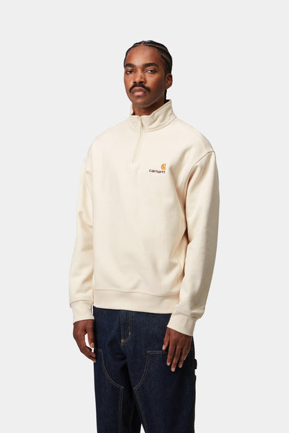 Carhartt WIP Half Zip American Script Sweatshirt