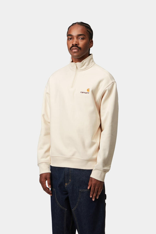 Carhartt WIP Half Zip American Script Sweatshirt