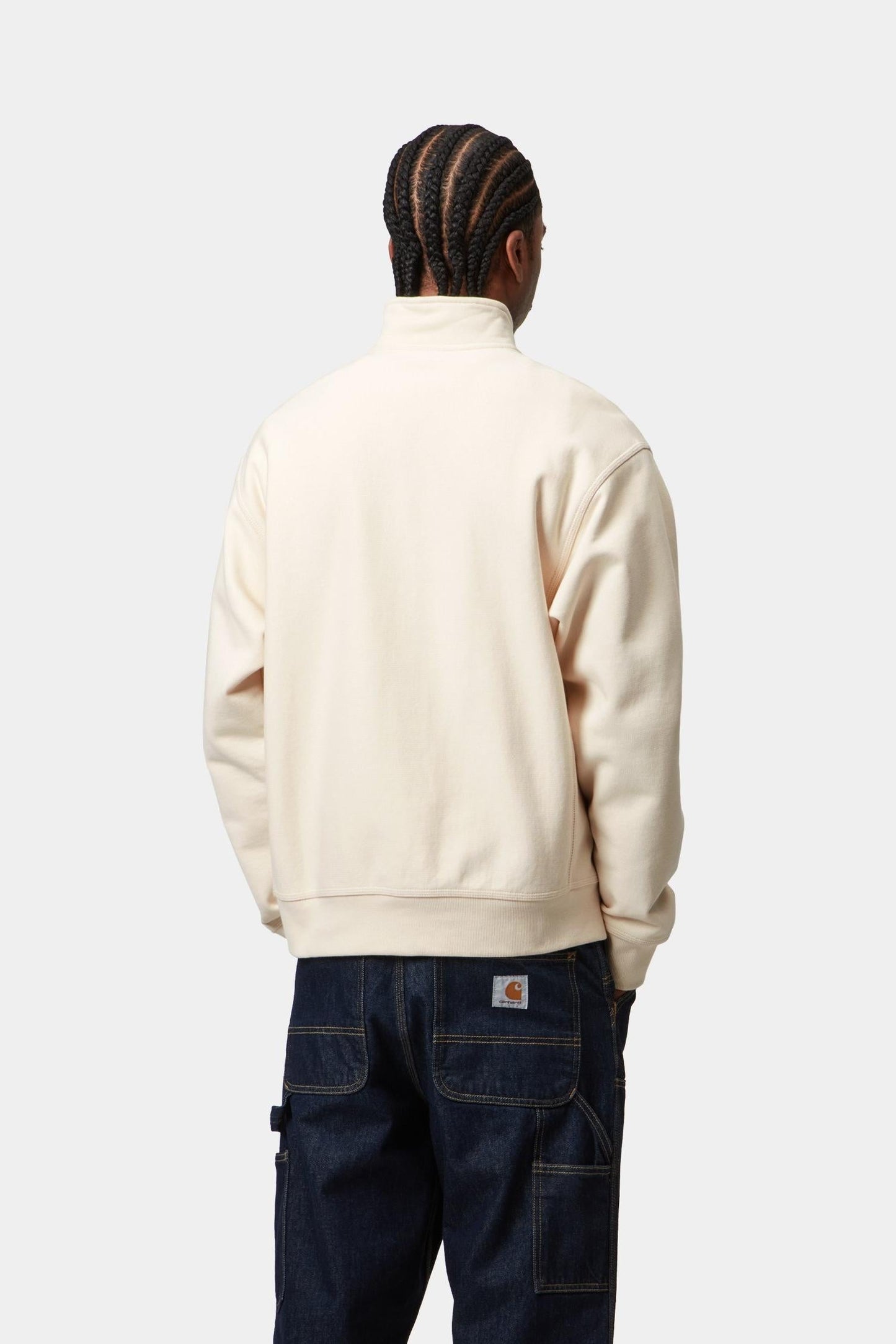 Carhartt WIP Half Zip American Script Sweatshirt