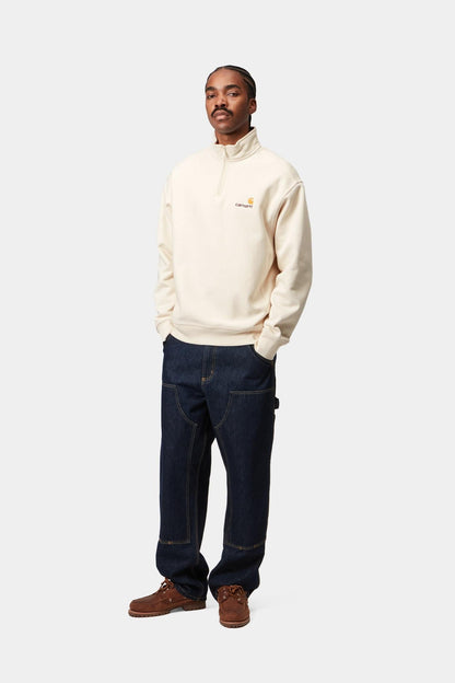Carhartt WIP Half Zip American Script Sweatshirt