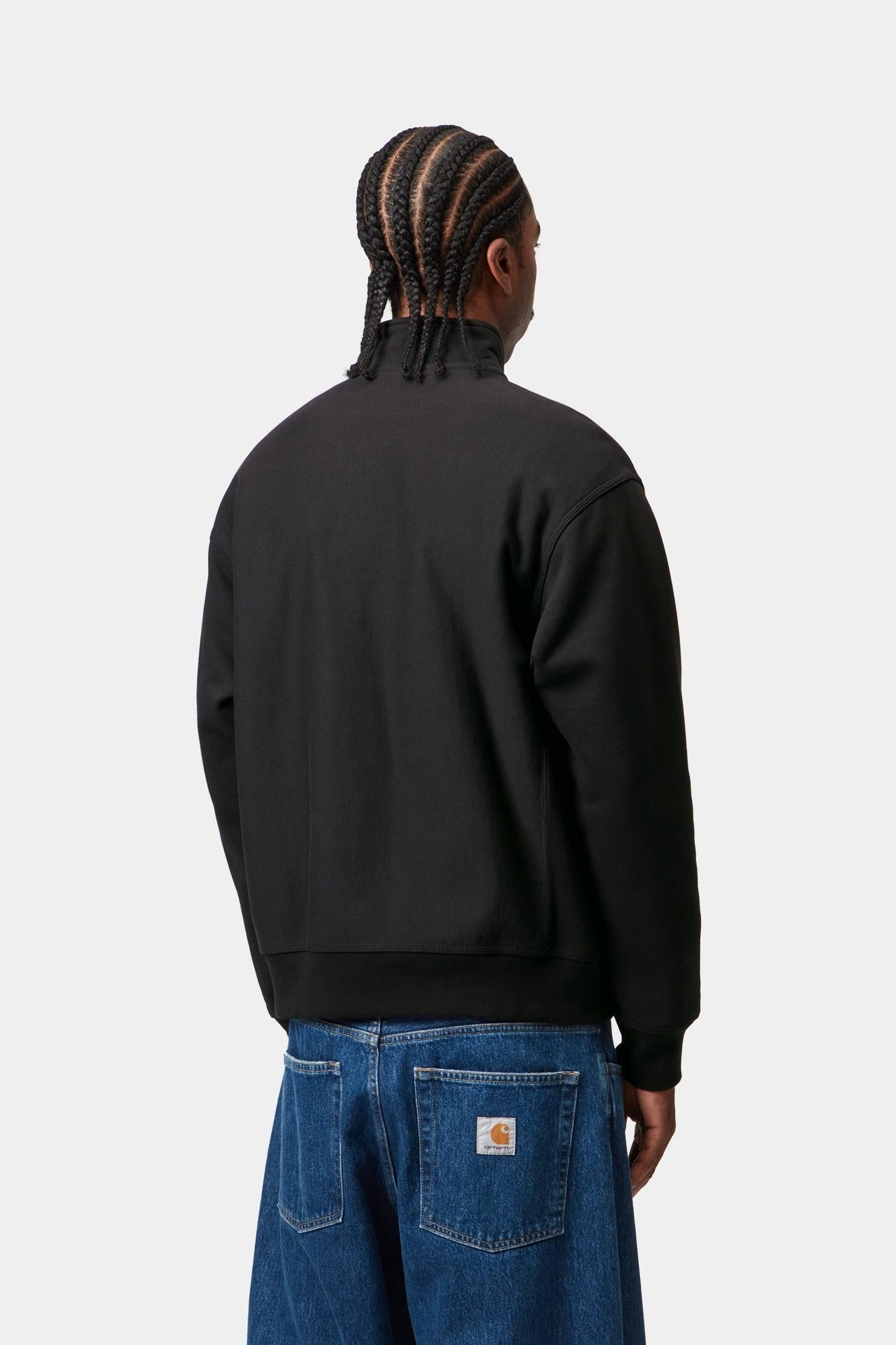Carhartt WIP Half Zip American Script Sweatshirt