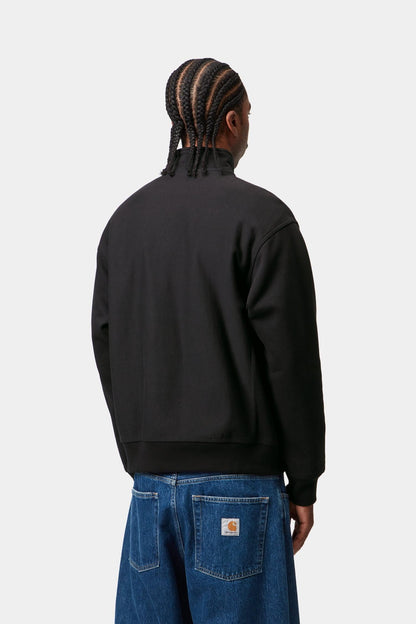 Carhartt WIP Half Zip American Script Sweatshirt