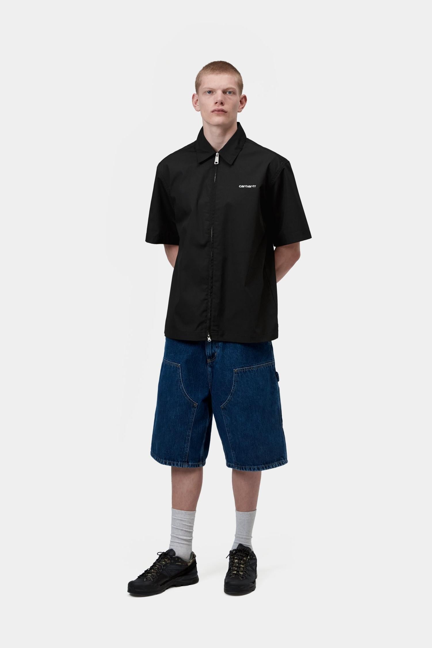 Carhartt WIP Short Sleeve Postal Zip Shirt